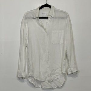 Aritzia Community White Linen Blend
